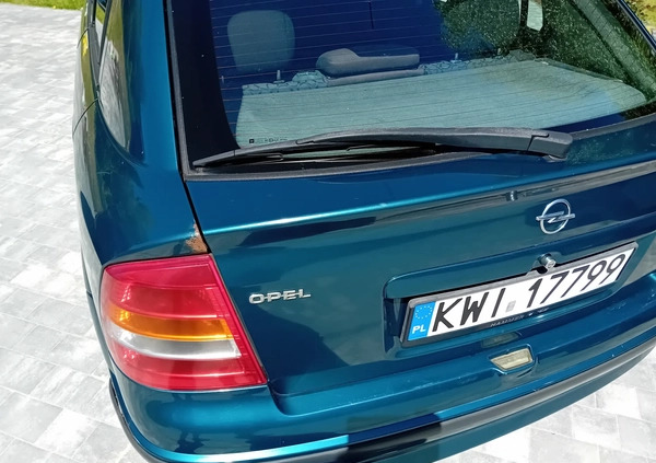 Opel Astra cena 3190 przebieg: 211884, rok produkcji 2001 z Wieliczka małe 326